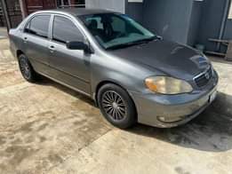 A picture of Toks standard 2007 Corolla available for inspection Price 4 750m