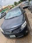 A picture of Distress Toyota Corolla 2012 model ac need attention body need