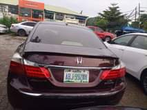 A picture of 2014 HONDA Accord v6 Engine 