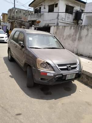 A picture of Honda CR V 2003 registered 09066107030