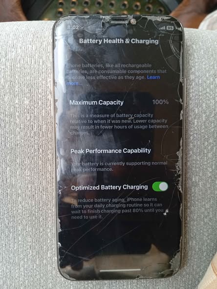 A picture of iPhone