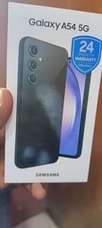 A picture of Samsung galaxy A54 on sale
