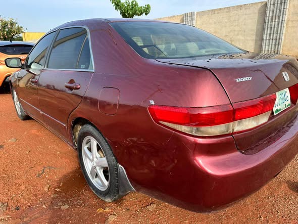 A picture of Distress Honda Accord EOD