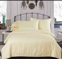 A picture of Egyptian cotton duvets covers where you put quilt Two pillowcases