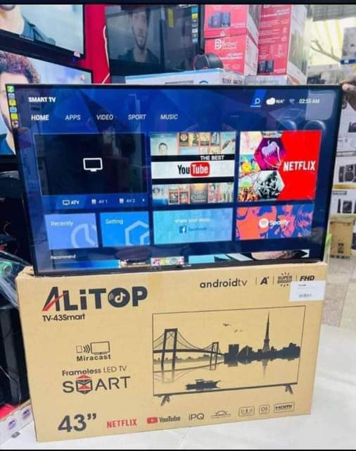 A picture of ALiTOP inch 43 smart Tv