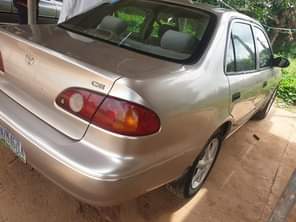 A picture of Toyota corolla small but mighty Belgium standard with nothing to
