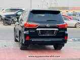 A picture of Lexus LX 450d Model 2019 Color black Fuel Diesel Right