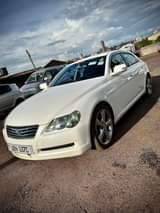 A picture of Toyota Mark X 2008 model Key Start Black interior For