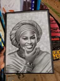 A picture of Suprise yo loved ones on there birthdays with a portrait