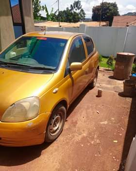 A picture of 10M nyingi Leeta 9 kale Vitz with New engine No