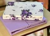 A picture of bedsheets