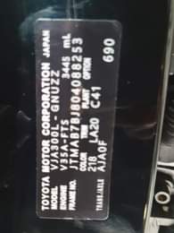 A picture of 2023 Brand new BULLETPROOF Land Cruiser Twin Turbo price 395M