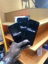 A picture of Samsung phones available at wholesale prices