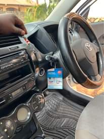 A picture of Toyota IST push to start