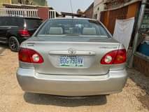 A picture of Toyota Corolla 2004 model 1.950m