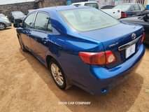 A picture of 2009 model Toyota Corolla in good working condition Price 2
