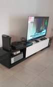 A picture of 55inch flameless smart tv for sale