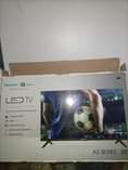 A picture of Hisense flameless 32 with broken screen at 200 000