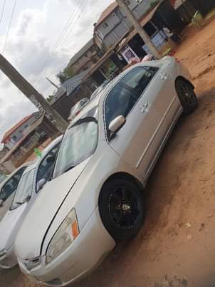 A picture of Clean Nigerian Used Honda Accord Repainted Leqther interior Sound v6