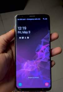 A picture of Samsung s9
