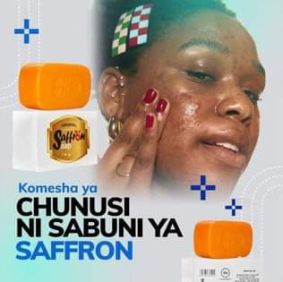 A picture of Saffron soap