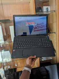 A picture of Toshiba satellite laptop