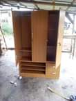A picture of 3 face baby wardrobe