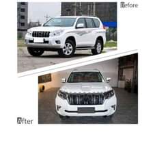 A picture of Toyota Land cruiser Prado 150 upgrade body kit