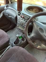 A picture of Vitz for sale 7.5m no broker Contact 0773110067