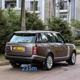 A picture of Range rovers on sale