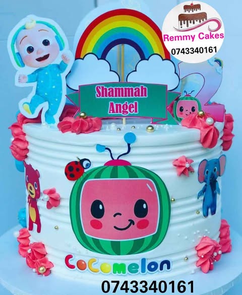 A picture of Buttercake character cakes kidscakes