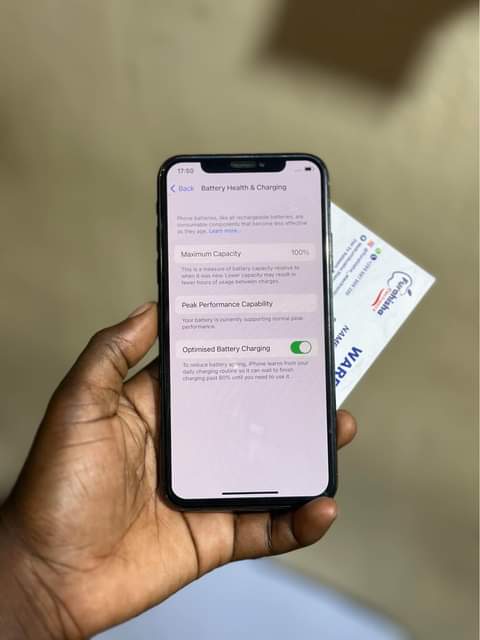 A picture of iPhone X Used 64Gb