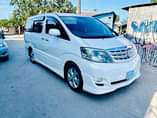 A picture of Toyota alphard chases