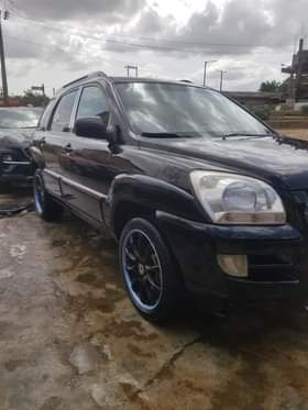 A picture of Kia sportage everything is working perfectly
