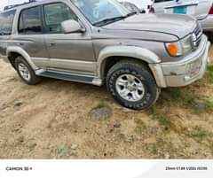 A picture of TOYOTA 4Runner first body Price 2 5m Model 2002 Engine