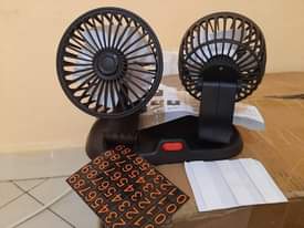 A picture of Double head vehicle fan