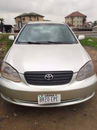 A picture of Toyota Corolla 2005 Model Engine untouched and untampered Gear untouched