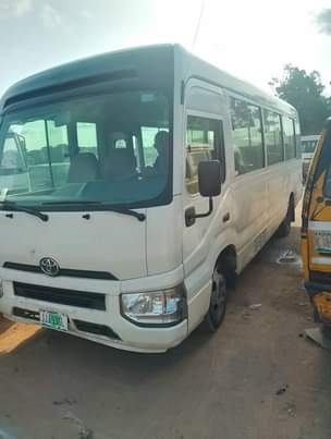 A picture of Neatly used Toyota coastal bus 2020 model pure first body