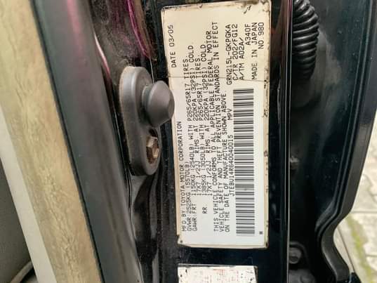 A picture of Toyota 4runner