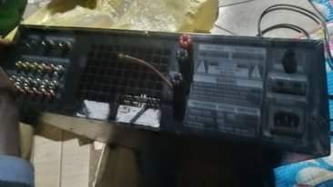 A picture of Kareoke amplifier