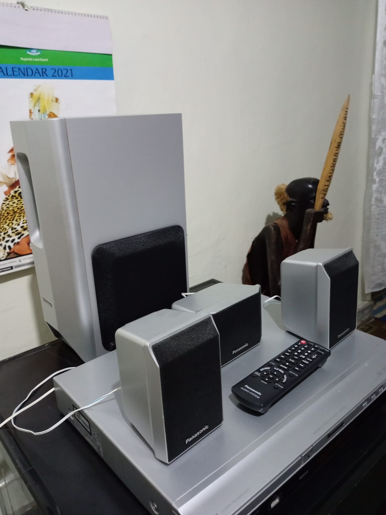 A picture of Panasonic home theater system