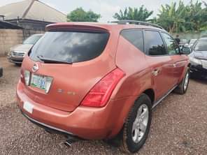 A picture of Nissan murano jeep First Body with sound Engine and transmission