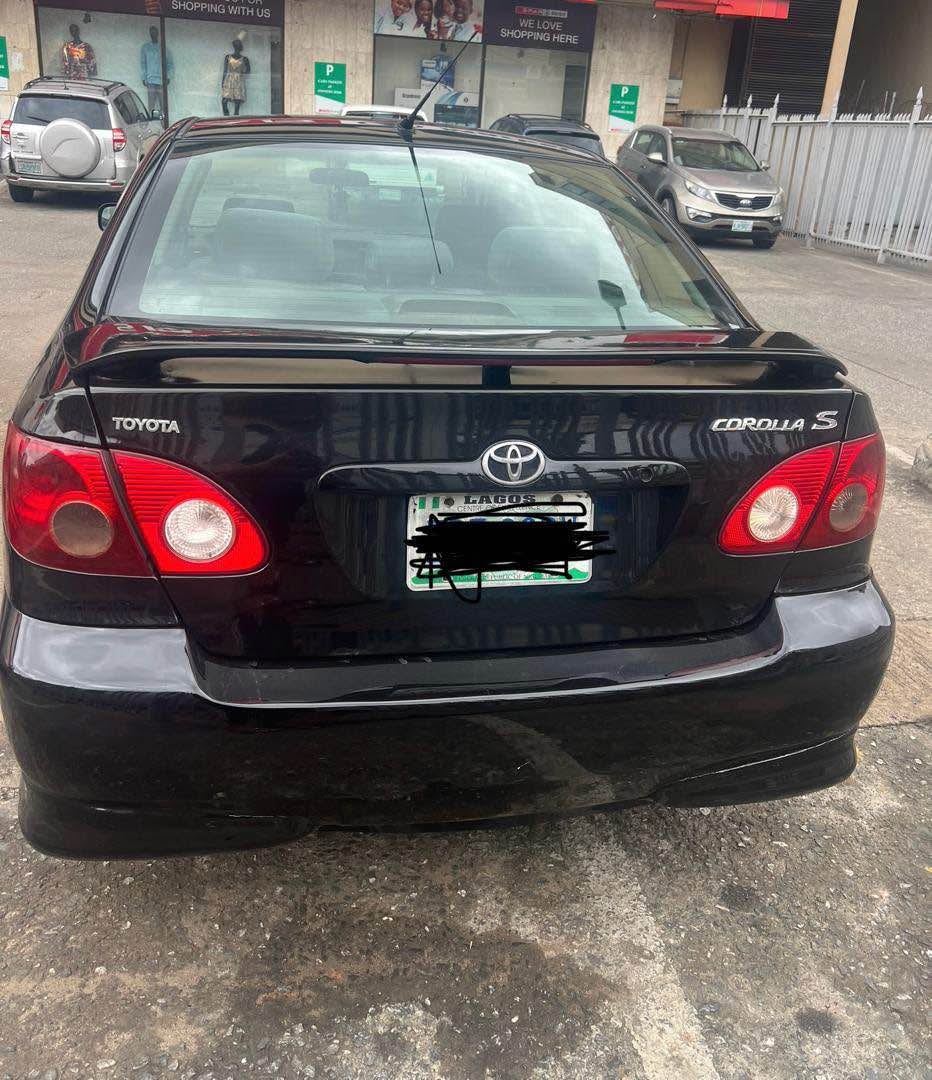 A picture of Registered 2006 Toyota Corolla Sport neatly used faultless 