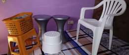A picture of Plastics items
