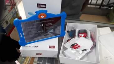 A picture of Kids tablets with free gifts