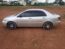 A picture of A year barely drive registered Toyota corolla 04 with grade