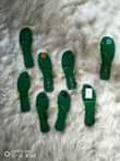 A picture of Foreign leather flat slippers