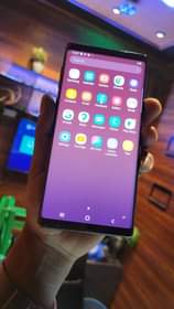 A picture of Samsung Galaxy Note 9