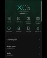 A picture of Infinix note 8