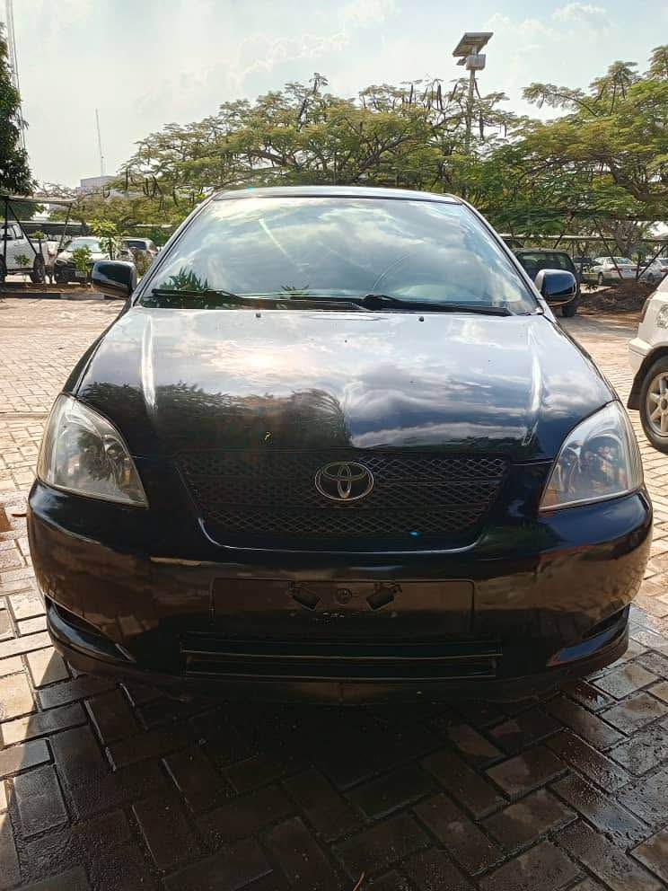 A picture of Distress 2004 manual drive Corolla with android screen buy nd